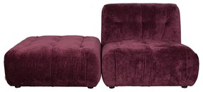 Dutchbone Giada 1 Zits Fauteuil Plum Paars