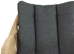 Tuinset 4 personen 180 cm Aluminium/rope Taupe Lifestyle Garden Furniture Marbella/Vienna