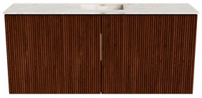 Mondiaz Joya DLux 90cm toiletmeubel ruby met wastafel faye midden zonder kraangat frappe