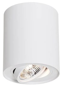 Moderne plafondSpot / Opbouwspot / Plafondspot wit draai- en kantelbaar AR70 - Rondoo Up Modern GU10 Binnenverlichting Lamp