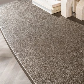 Ovale Eettafel Met Brons Blad 215cm - 180 X 95cm.