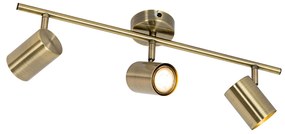 Moderne spot brons kantelbaar 3-lichts - Jeana