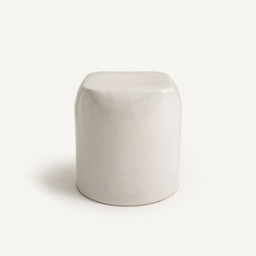 Bijzettafel in keramiek met glazuur, Oria