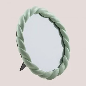 Ronde tafelspiegel Byster Groen – mint - Sklum