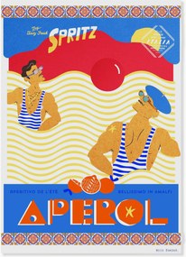 Poster Hello Bonjour - En Vacances
