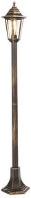 Klassieke lantaarn antiek goud - New Haven