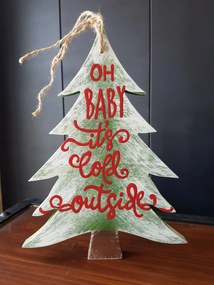 Wanddecoratie Cold Outside | Mioli Decor