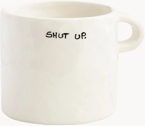 Handbeschilderde mok Shut Up