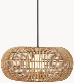 Handgemaakte hanglamp Zuri van rotan