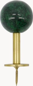 Handgemaakte metalen wandhaken Ball, 2-delig