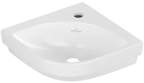 Villeroy & Boch Subway 3.0 hoekfontein 32cm 1 kraangat zonder overloop Ceramic+ stone white 437146rw