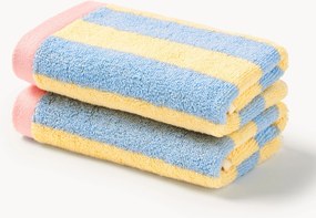 Gestreept handdoek Alva, in verschillende formaten