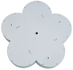 Kinder plafondlamp groen met wit - Lucille