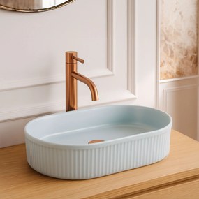 Opzetwastafel Rea Vanda Baby Blue Matt