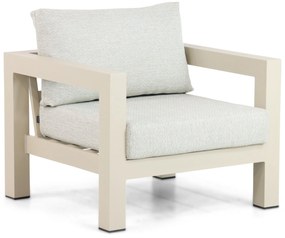 Tuinstoel Aluminium Taupe-naturel-bruin Lifestyle Garden Furniture Luca