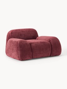 Loungefauteuil Wolke van teddy-bouclé