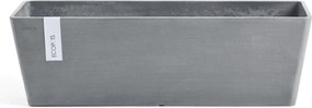 Ecopots bloempot Bruges 65 - Rechthoekig - Blue Grey - 65cm x 20,8cm x H20cm