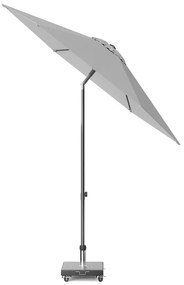 Lisboa parasol 250 cm rond lichtgrijs