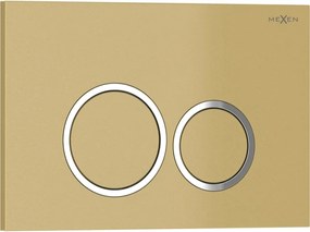 Mexen Tex 01 spoelknop, goud - 6101-06