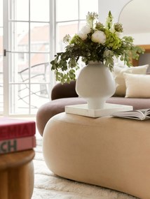 Handgemaakte design vaas Saki van keramiek, H 40 cm