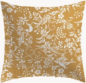 Katoensatijnen kussenslopen Birds, 2-delig