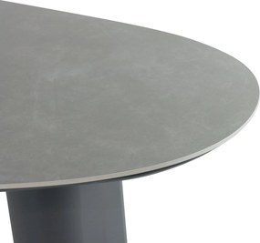 Tuinset 6 personen 240 cm Aluminium/rope Grijs Coco Antoni/Weave