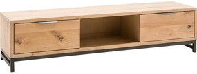 Goossens Tv Meubel Max, 2 laden 1 open vak 40 cm diep