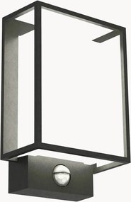 Outdoor LED-wandlamp Nestor met bewegingssensor