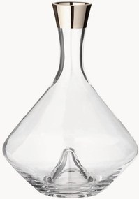 Mondgeblazen karaf Frederick met platinarand