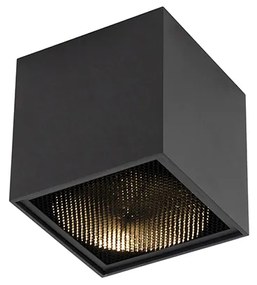 Design Spot / Opbouwspot / Plafondspot zwart - Box Honey Design GU10 kubus / vierkant Binnenverlichting Lamp
