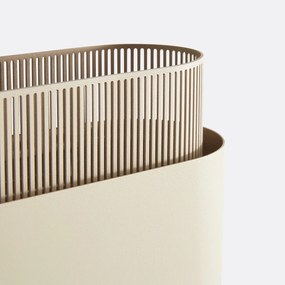 Dubbele wandlamp in metaal, Leila