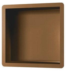 Brauer Copper Edition inbouwnis 30x30cm koper geborsteld