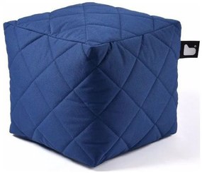 Extreme lounging B-Box Outdoor Quilted Poef - Royal Blue