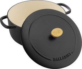 BALLARINI Bellamonte Cocotte 20 cm / 2,5 l, Rond, Zwart - Bellamonte - BALLARINI