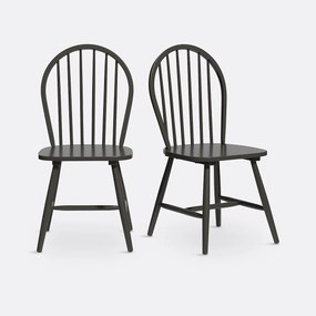 Set van 2 stoelen met spijlen, Windsor