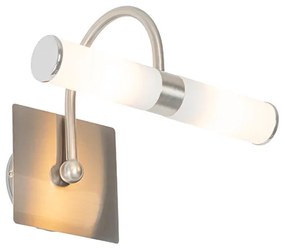 Klassieke badkamer wandlamp staal IP44 2-lichts - Bath Arc Klassiek / Antiek G9 IP44 Lamp