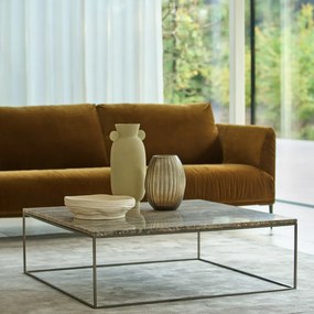 Salontafel, bovenblad in travertijn, Mahaut