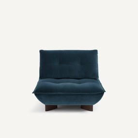 Modulaire fauteuil in fluweel, KAORI