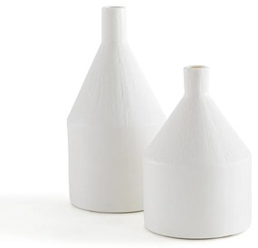 Set van 2 decoratieve vazen in keramiek H16/21cm,Arina