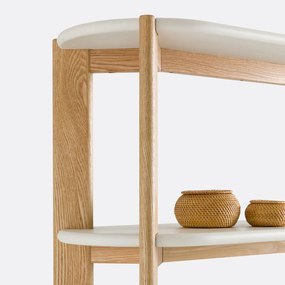 Organisch gevormde boekenkast, GALET