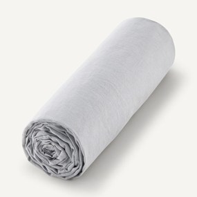 Hoeslaken in gewassen linnen, Elina voor dikke matras