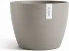 Ecopots bloempot Stockholm 40 - Rond - Taupe -Ø40 x H30 cm
