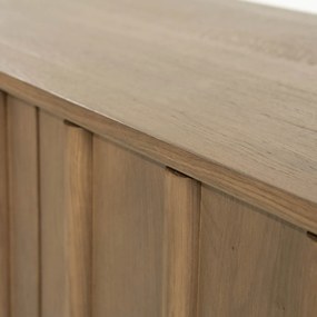 Modern Dressoir Eikenhout Bruin - 183x47x80cm.