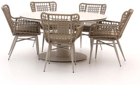 Intenso Busso/La Fonte ø 150cm dining tuinset 6-delig