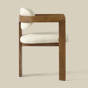 Wabi Sabi Eetkamerstoel Met Armleuning Naturel