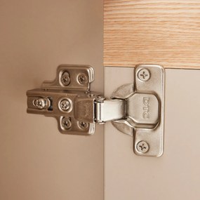Mat Tv-meubel Grijsbeige - 200x40x51cm.