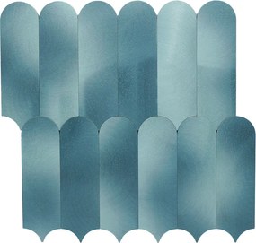 Zelfklevende Mozaïektegels Metaal | Arch Blauw | 28,8×29,8 cm | Keuken, Bad &amp; WC