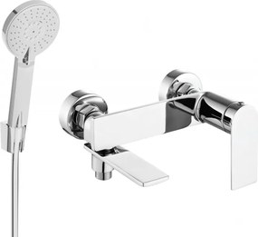 Mexen Zero R40 badkraan met doucheset, chroom - 7113R40-00