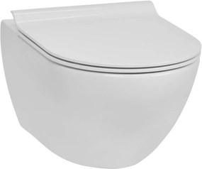 Ben Segno 2.0 hangtoilet FreeFlush Xtra glaze+ incl. softclose toiletbril met quickrelease glans wit