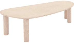 Goossens Eettafel Stone, Organisch 280 x 120 cm